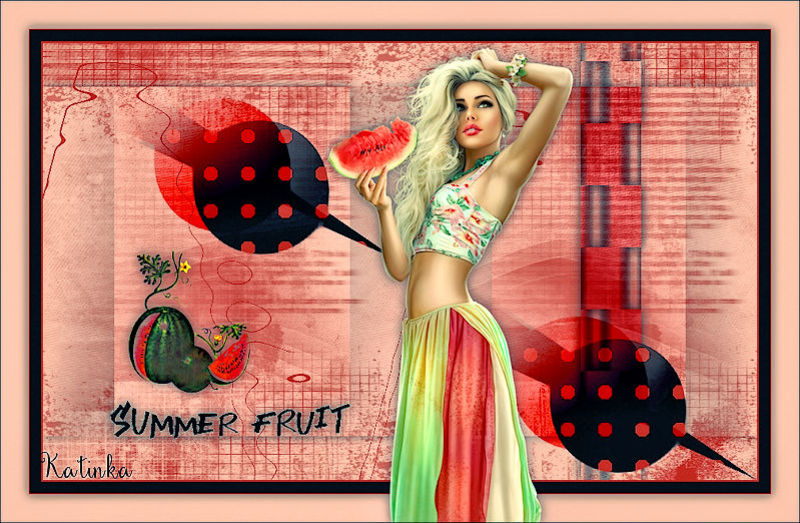 Zomer les - Summer Fruit Katink30
