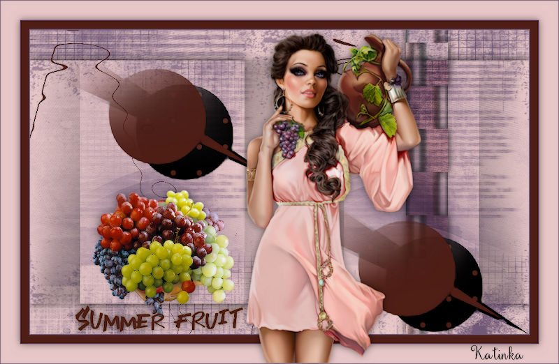 Zomer les - Summer Fruit Katink31