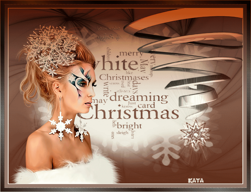 Kerst les - Christmas Time Kaya10