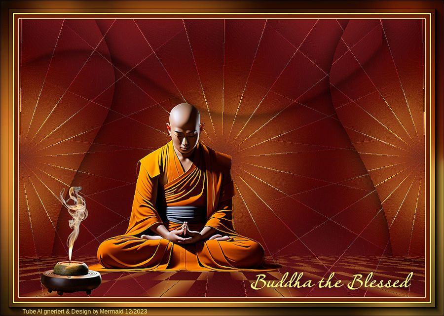 Boeddha Karma Vriendelijk  Boeddha Karma Friendly  Mermai16