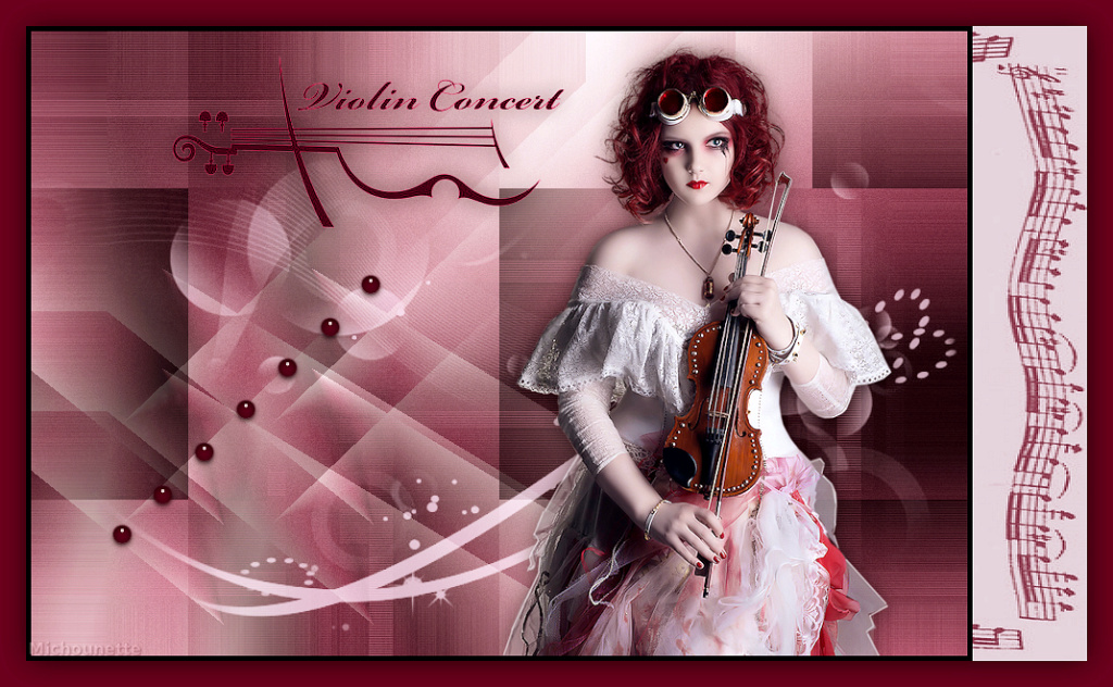 Tag lessen 3 - Violin concert Michou13