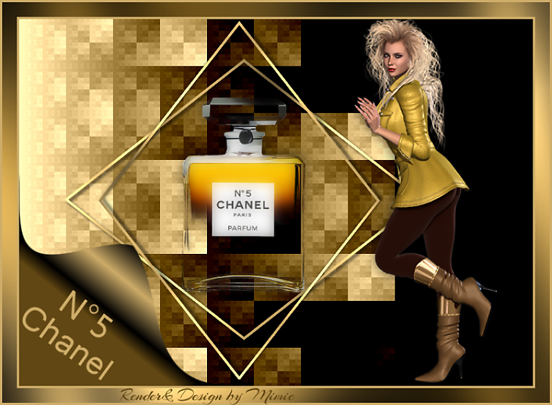 Tag lessen 3 - No 5 Chanel Mimie10