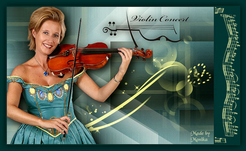 Tag lessen 3 - Violin concert Monika55