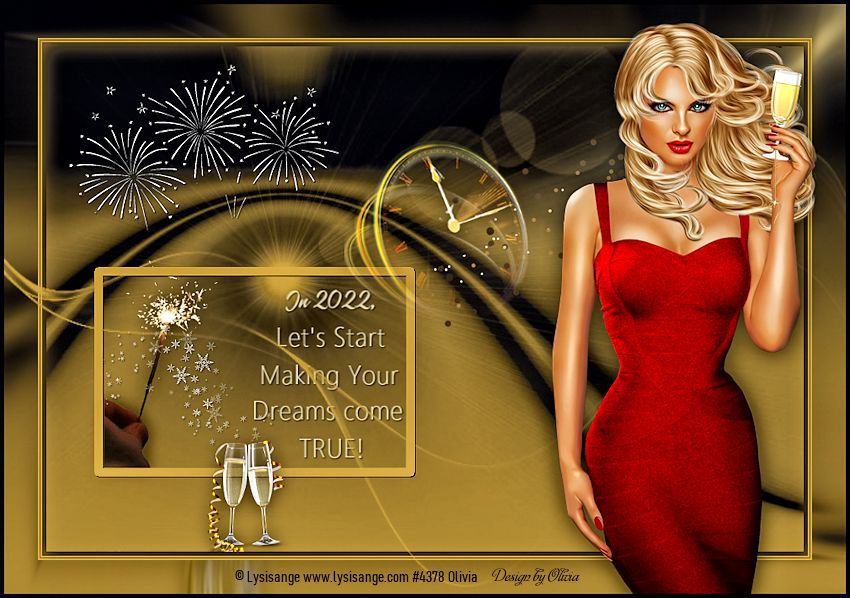 Nieuwjaars les - Nieuwjaar 2022 Nieuw Olivia12