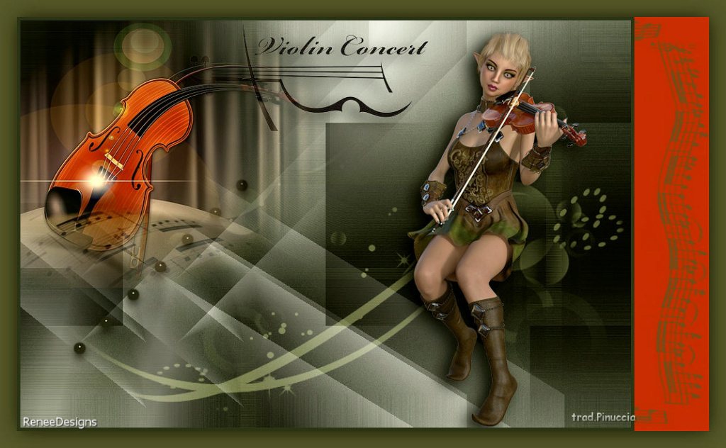 Tag lessen 3 - Violin concert Renee16