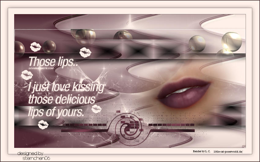 Licht erotisch -  Hot Lips Sternc10