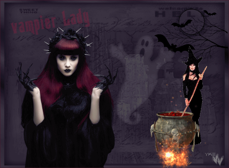 Gothic - Vampier Lady   Yke19