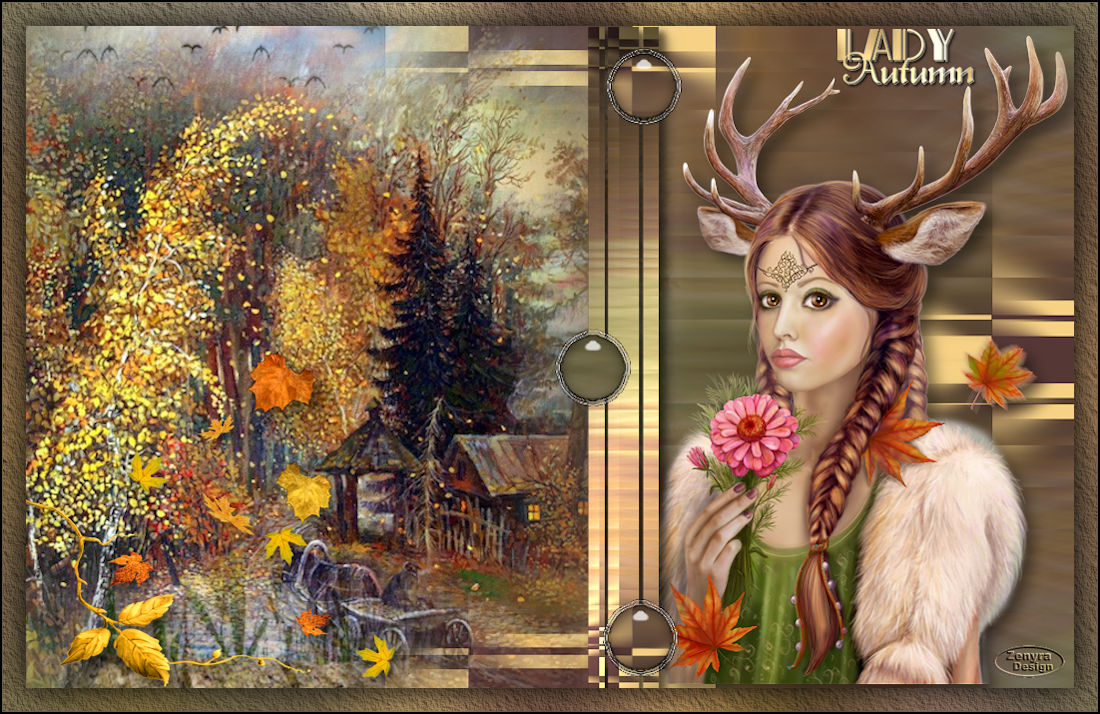 Herfst/Autumn - Lady in autumn forest Zenyra10
