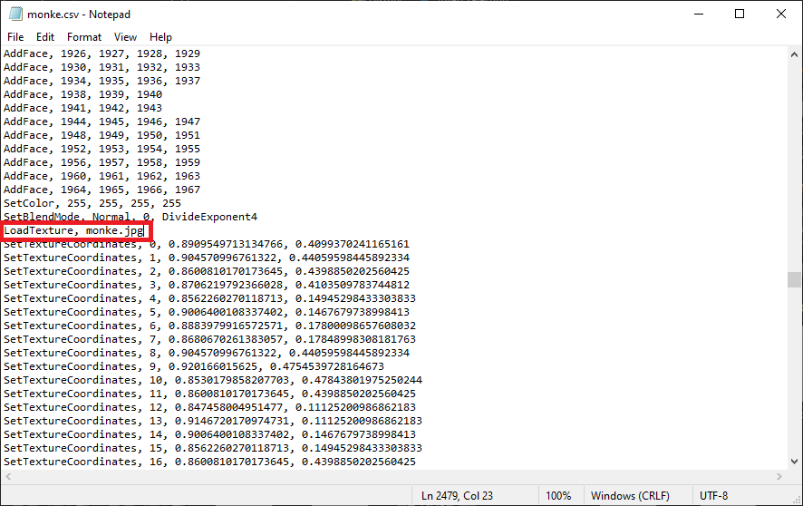 a little update for plugin to export csv from blender Input_10