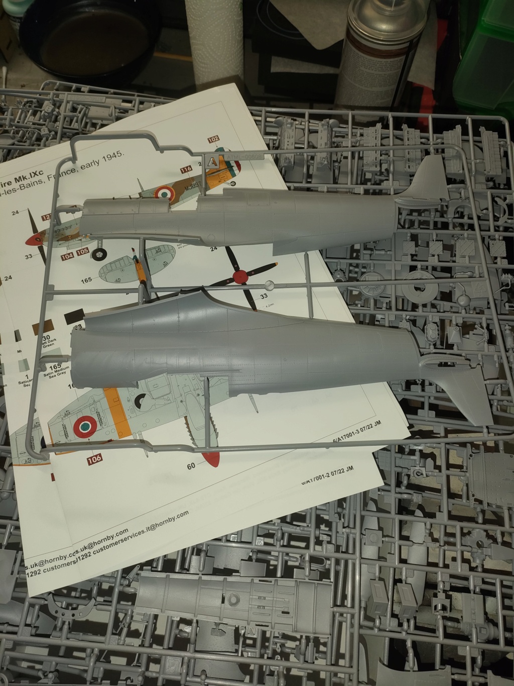 Spitfire MK IXC airfix 1/24 Img20245