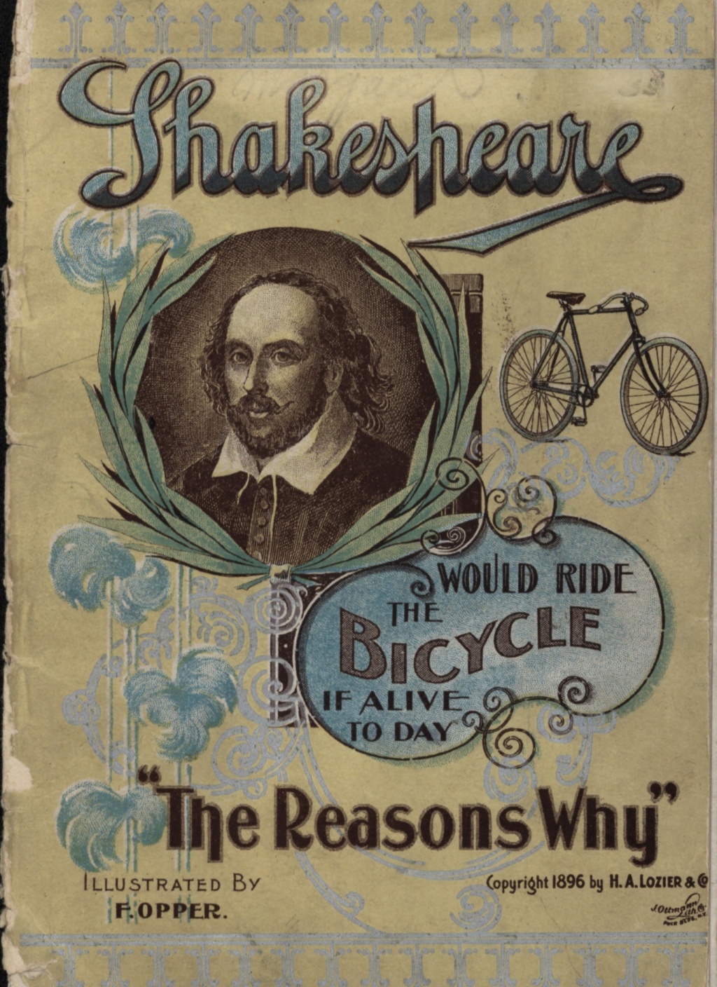 vélo - CLEVELAND: et Shakespeare ferait du vélo... 1896 110