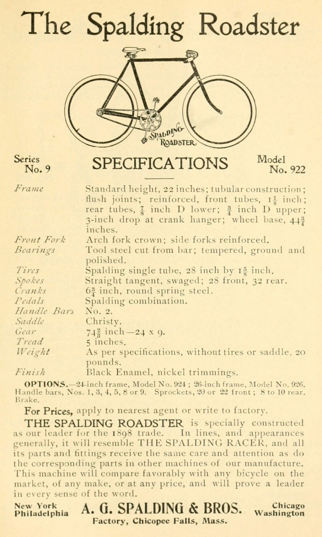 catalogue - Catalogue SPALDING 1898 2811