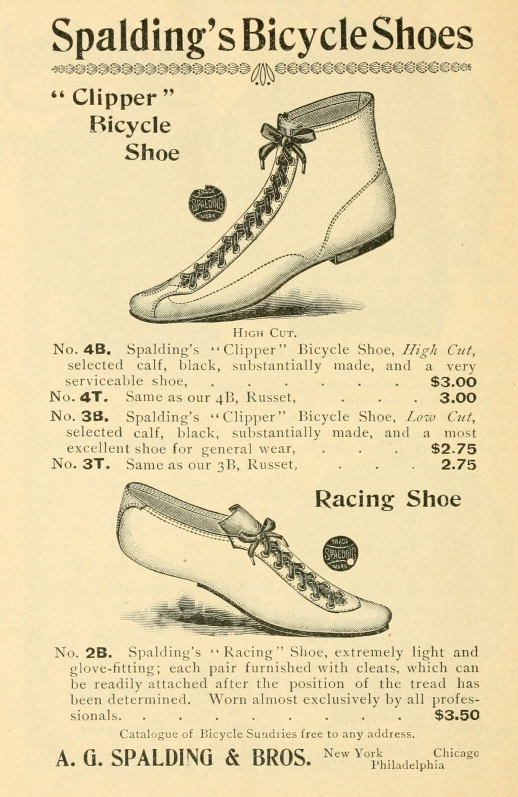 catalogue - Catalogue SPALDING 1898 3011