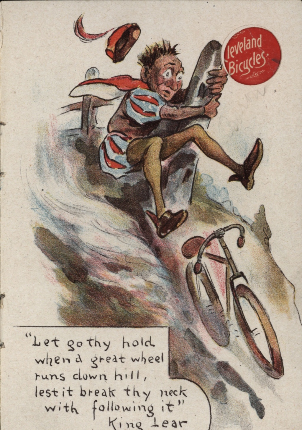 CLEVELAND: et Shakespeare ferait du vélo... 1896 510