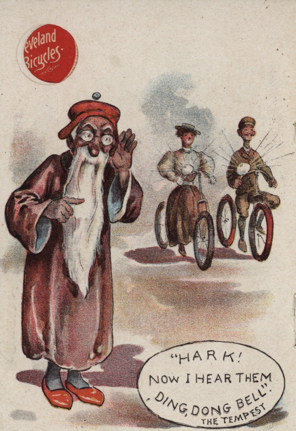 CLEVELAND: et Shakespeare ferait du vélo... 1896 810