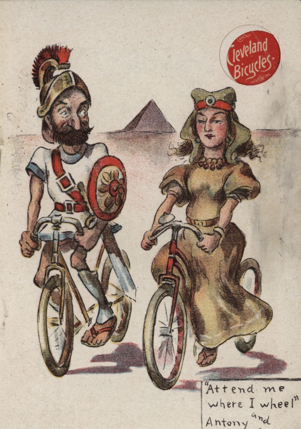 CLEVELAND: et Shakespeare ferait du vélo... 1896 910