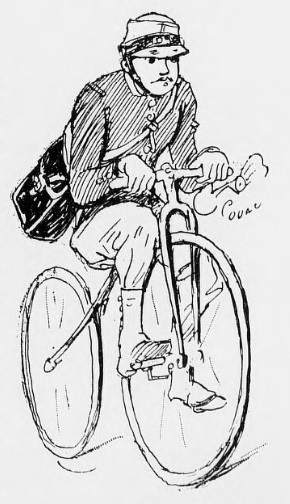 Vélocipédistes de 1891 (dessins et caricatures) Vzoloc12