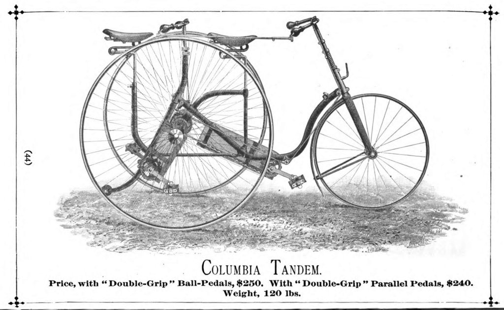 Catalogue Columbia Cycles de 1888 Za10