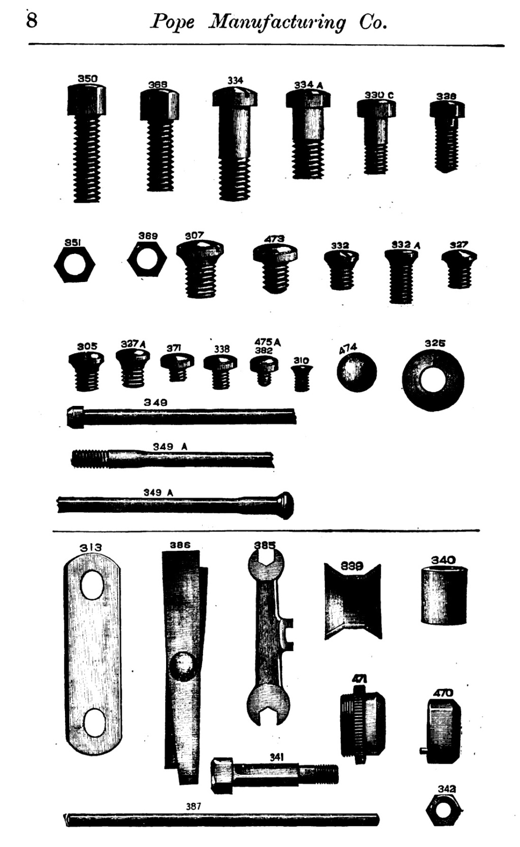 Catalogue Columbia Cycles de 1888 Zf10