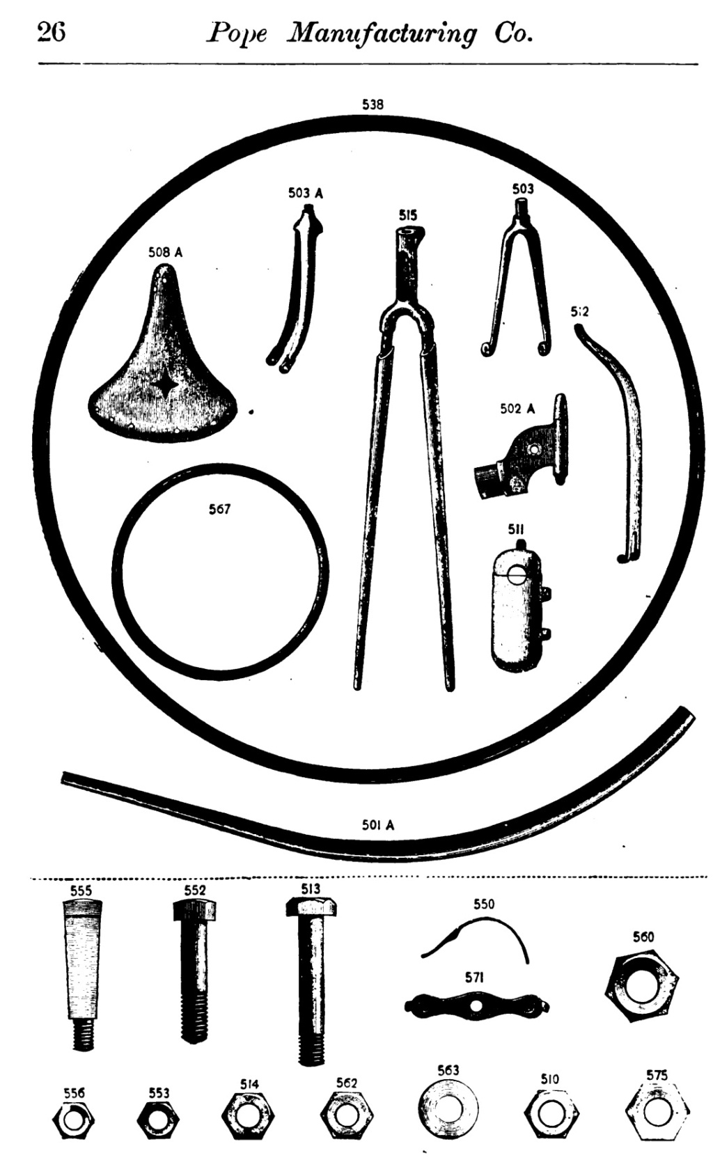 Catalogue Columbia Cycles de 1888 Zh10