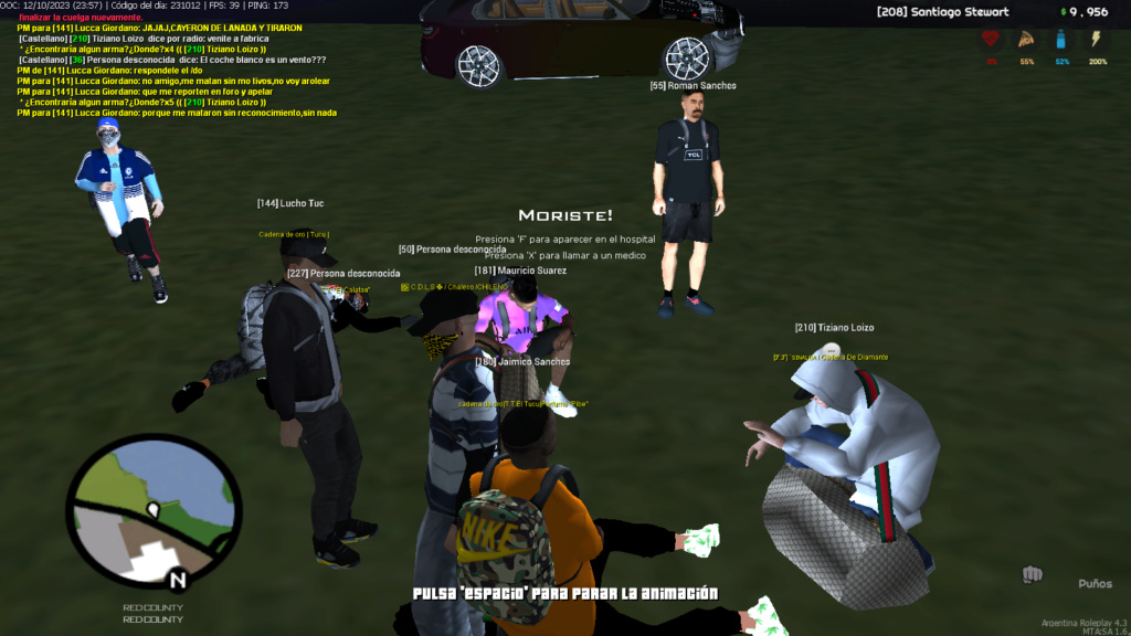 Reporte hacìa Tiziano Loizo Y Lucho Tuc (DM-PG-NIP-NRE-MG-DM MASIVO-NRR) Mta-sc38