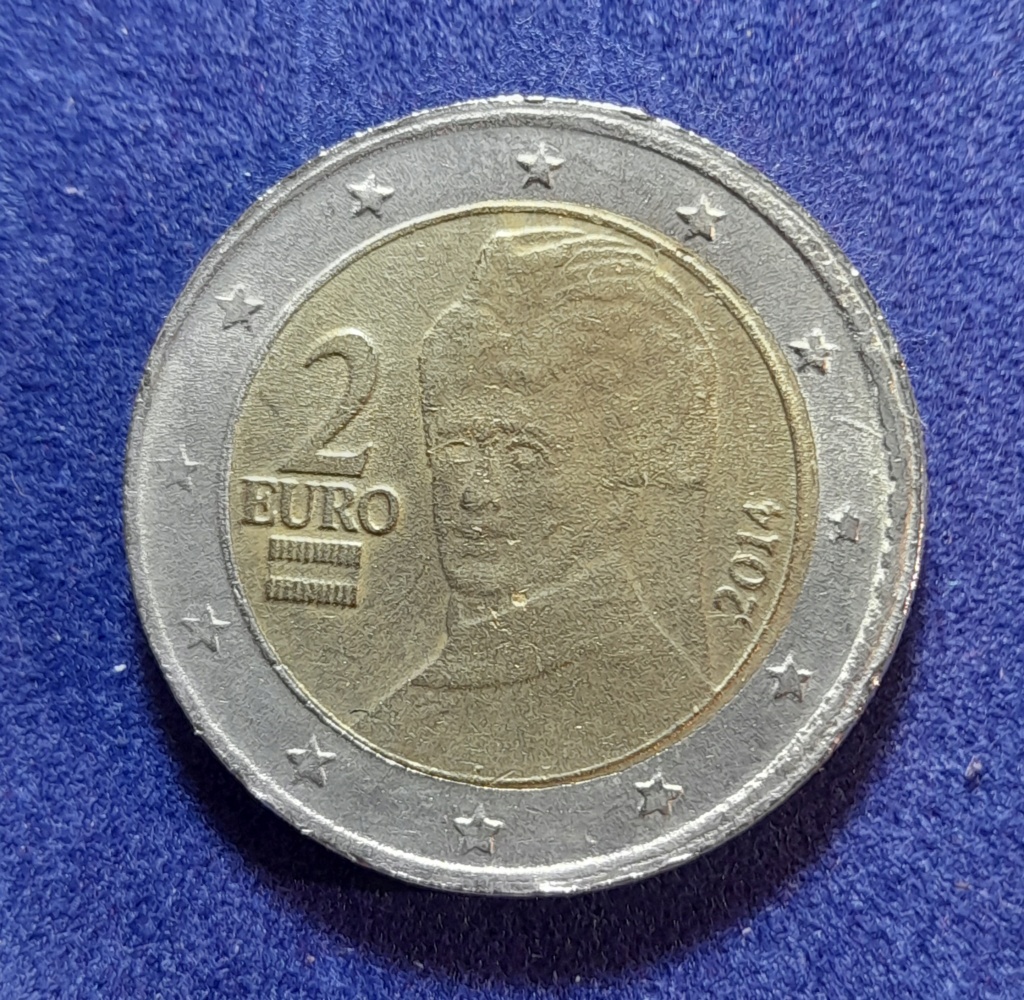 2 euros Austria falsos 20240134