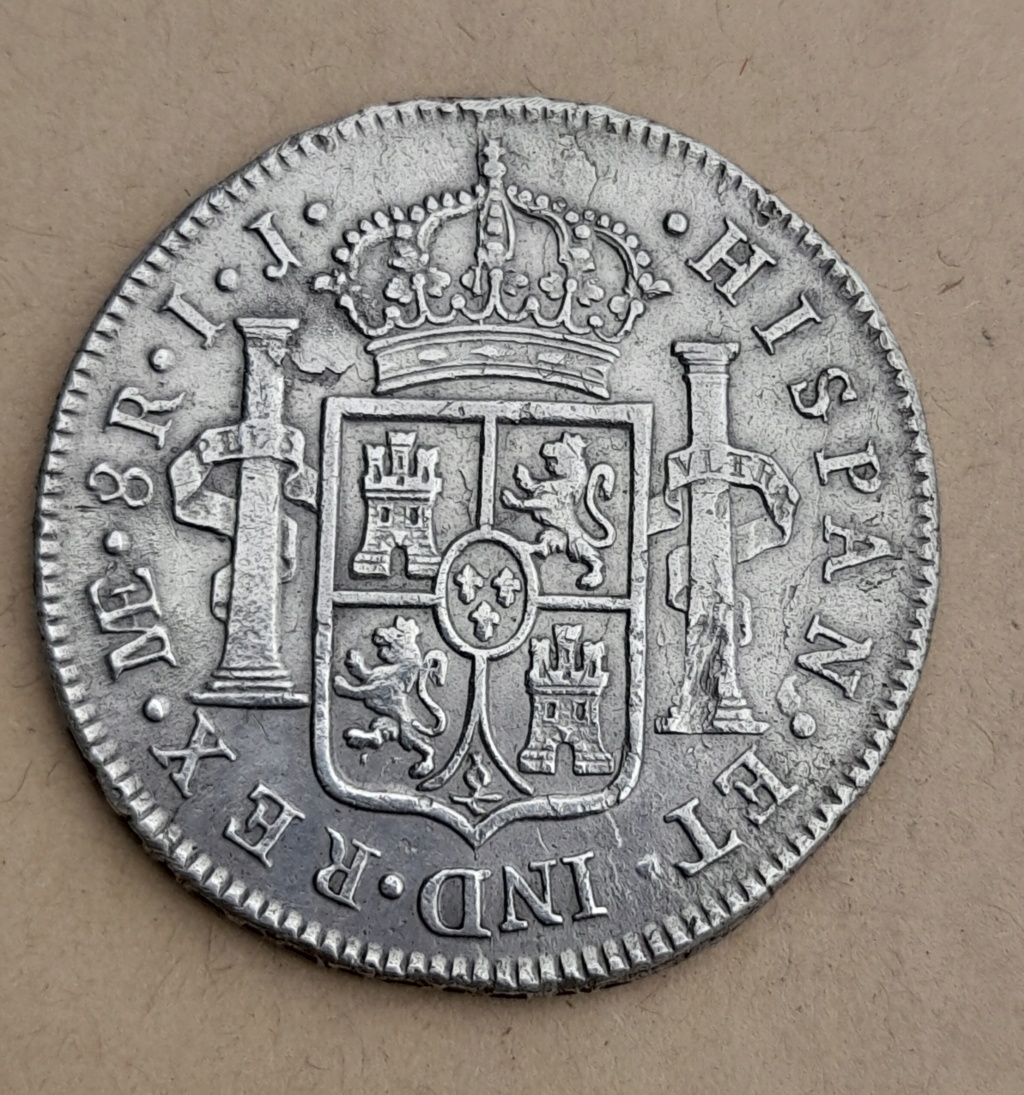 8 reales Carlos IV 1790 LIMA 20240236