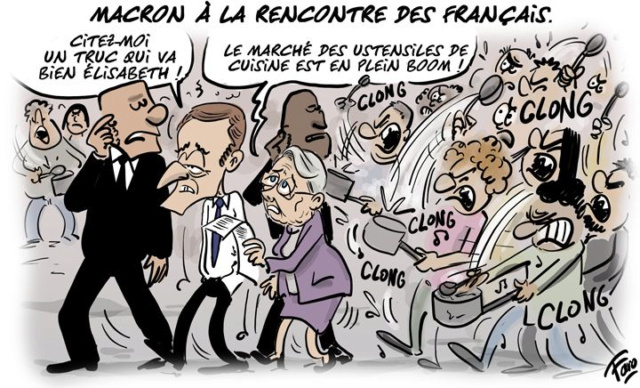 Emmanuel Macron chahuté Image425