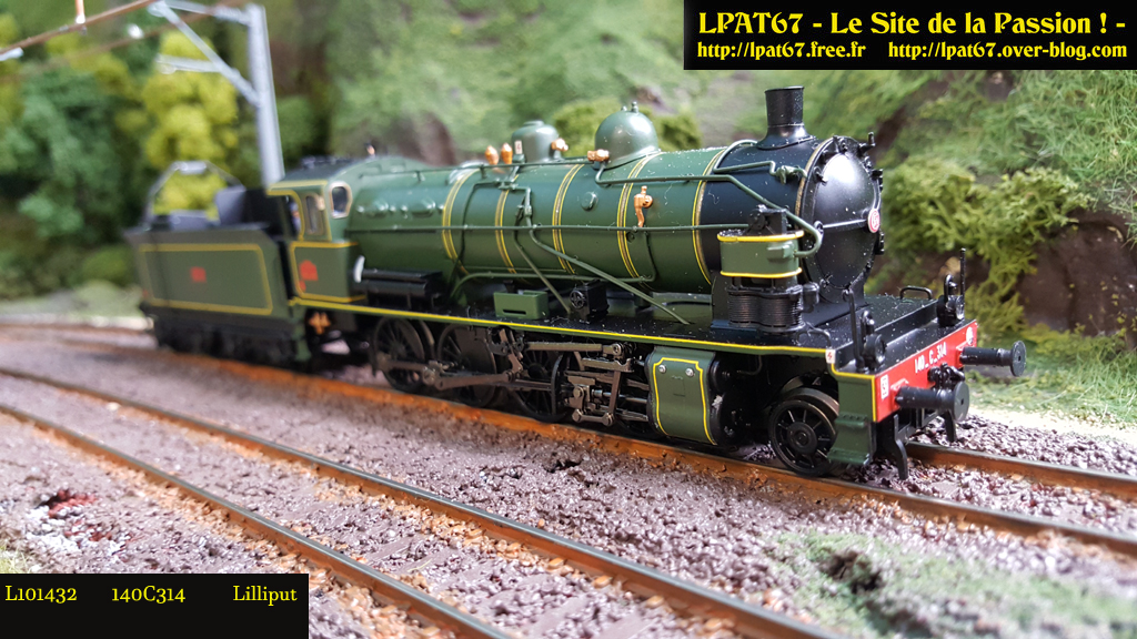 Mes locomotives à vapeur.. Lilliput 140c3110