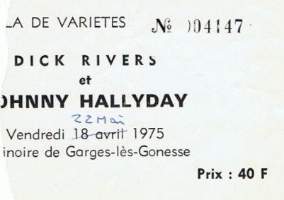 Les mises à jour du site Hallyday.com 2022 19750510