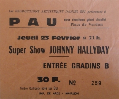 billet de concert, pour ZORBA - Page 2 19780211