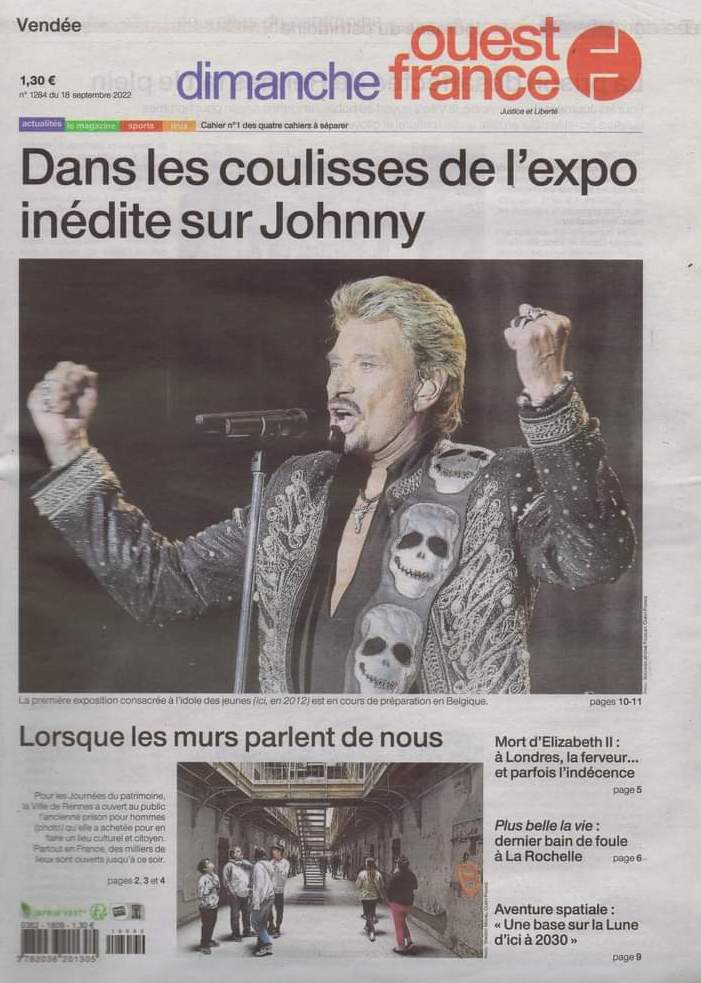 ####  JOHNNY HALLYDAY  L'EXPOSITION   #### Jh00110