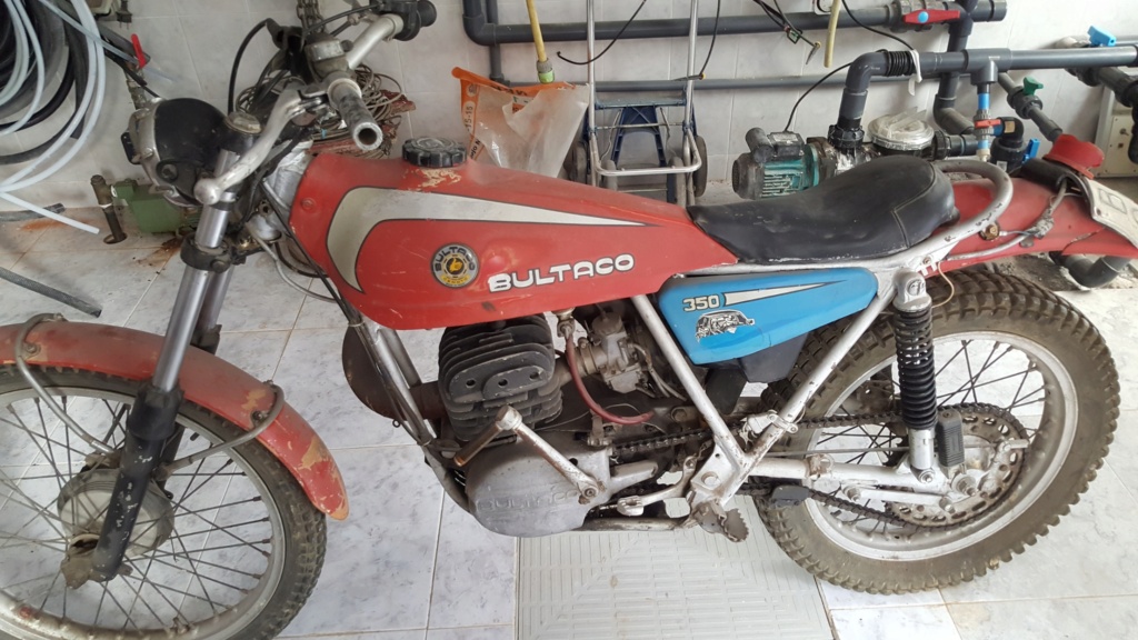 Mi Bultaco Sherpa T74 de 1976 20221012