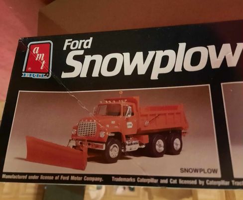 1/24 - Camion FORD Snowplow - AMT/ERTL - FINI - 119