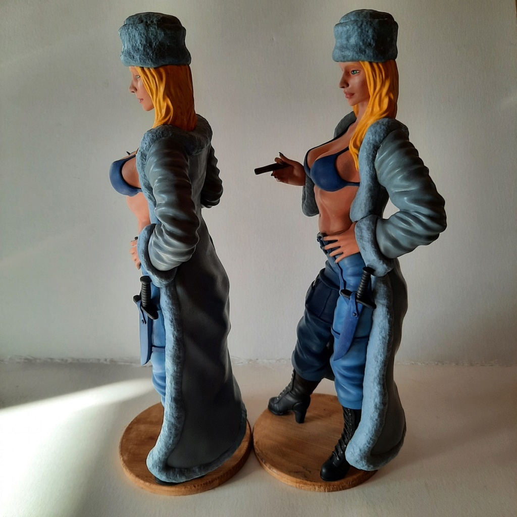 Figurines 1/6 "" Les Danger girls "" - Finies - 20220316