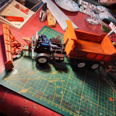 1/24 - Camion FORD Snowplow - AMT/ERTL - FINI - 218