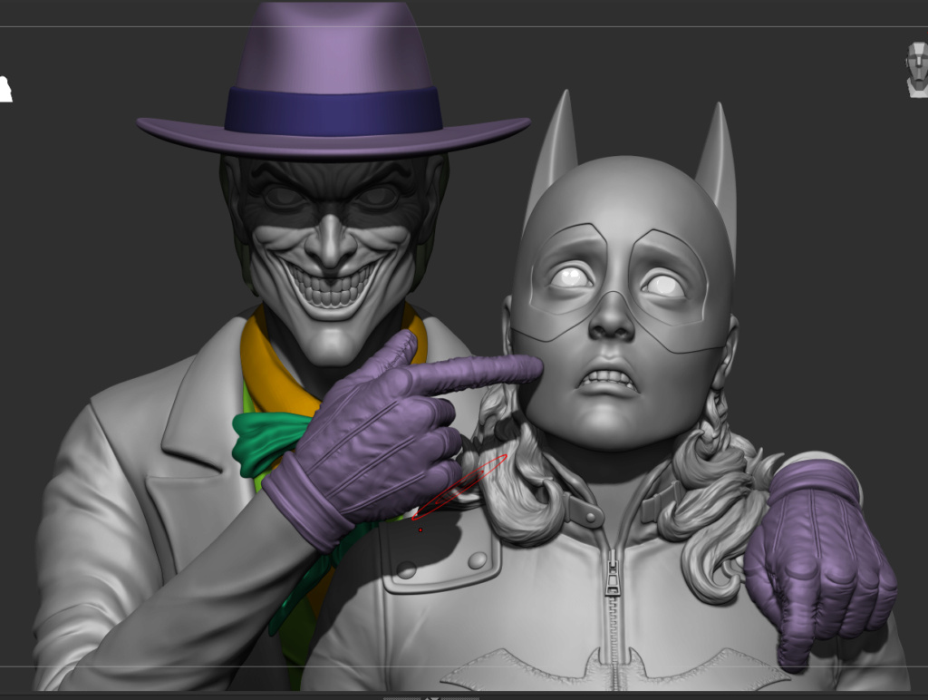* 1/6 - Joker et Batgirl - Heng's Model Kits - FINIS - 25408111
