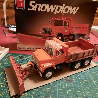 1/24 - Camion FORD Snowplow - AMT/ERTL - FINI - 617