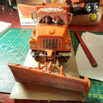 1/24 - Camion FORD Snowplow - AMT/ERTL - FINI - 813