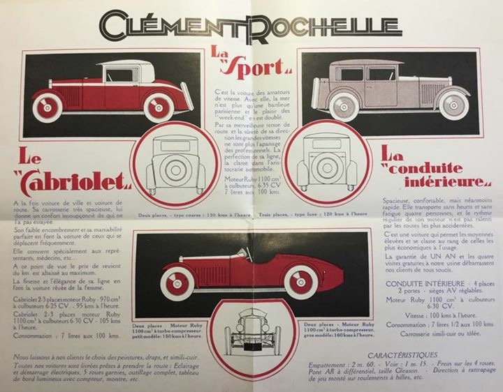 CLEMENT & ROCHELLE voiturette De006810