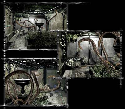Resident Evil 1 ( version refaite : Gamecube ) Plante10