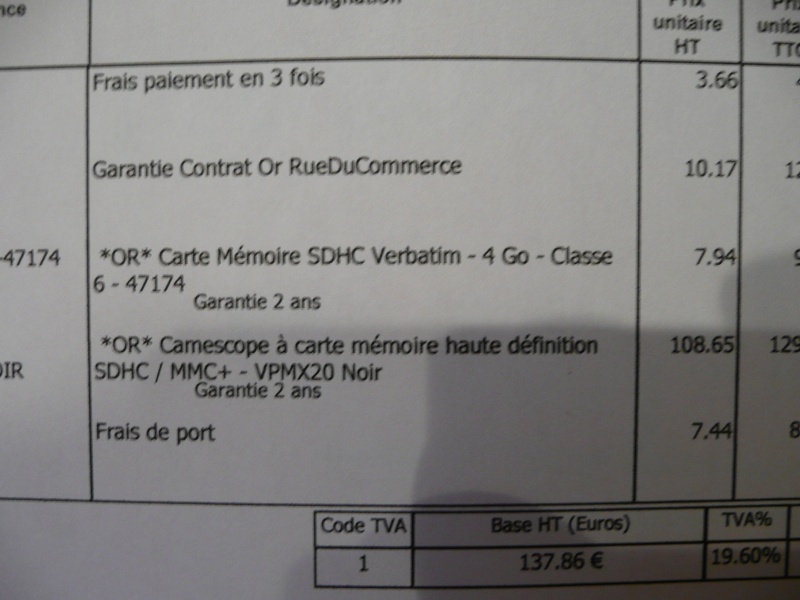 ( Vendu ) Camescope Samsung VPMX20 a carte memoire HD SDHC/MMC+ Photo_14