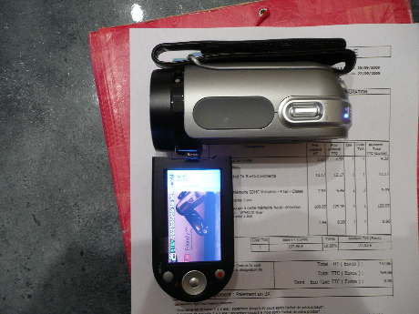 ( Vendu ) Camescope Samsung VPMX20 a carte memoire HD SDHC/MMC+ Photo_15