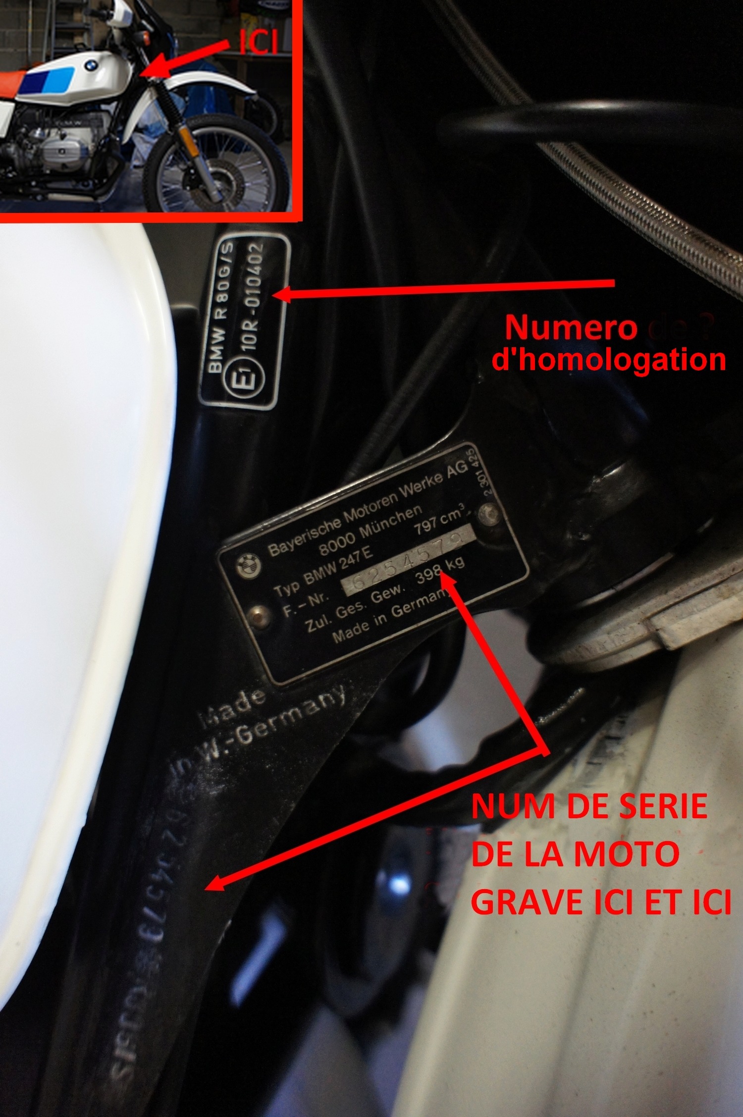 Numéro de cadre correspondant au numéro moteur Dsc07313
