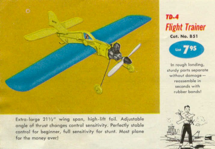 Old Thimble Drome Airplane Td-410