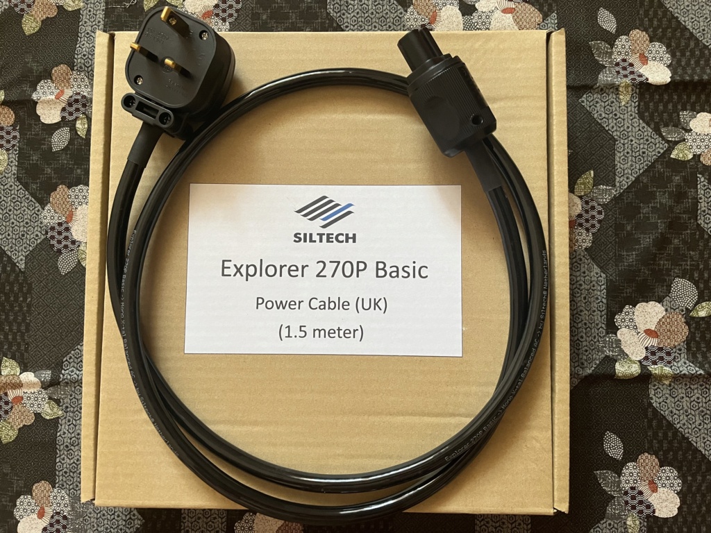 Siltech Explorer 270P Basic Power Cord (U.K.) 1.5m Img_2010