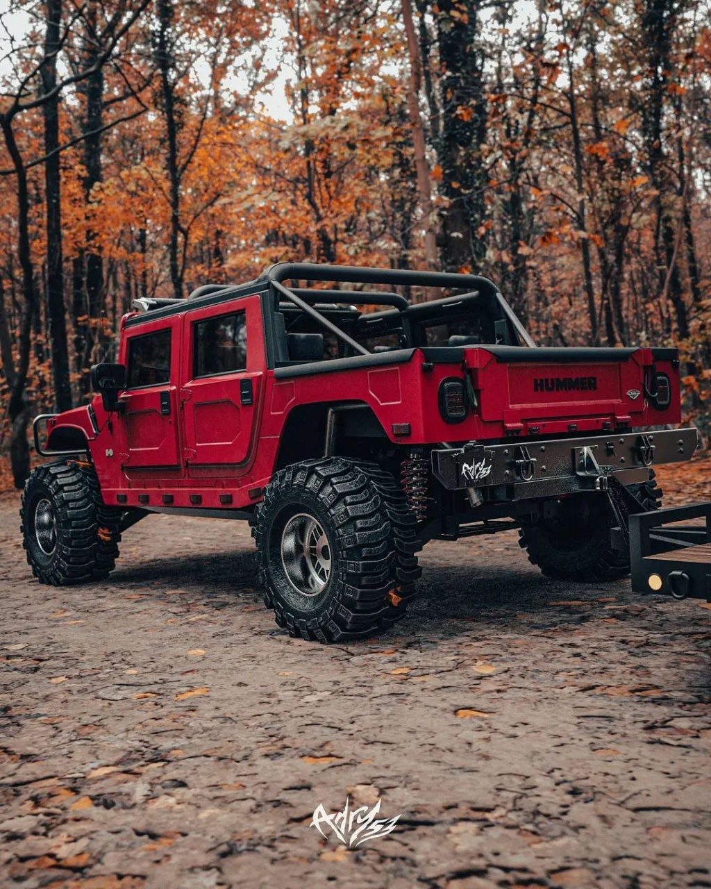 Mettez 2 TurboTurbo dans  le Hummer H1 Alpha et ajouter le nouveau Bronco en remorquage pour une embarcation de OUF Twin-t14