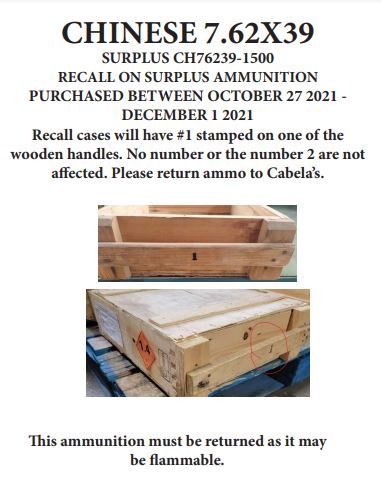 Rappel - munitions surplus 7.62X39 de Cabela's 0000re10