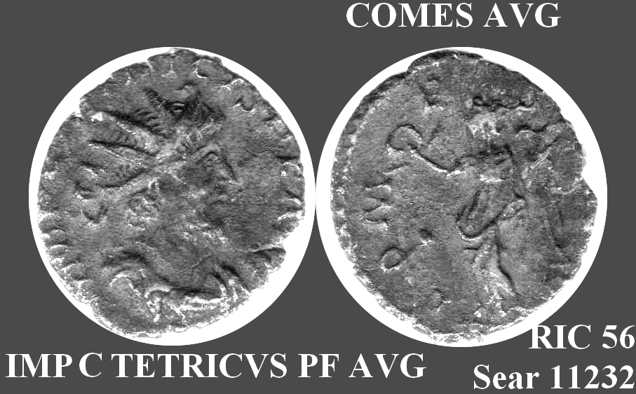 Petite monnaie romaine Tetric10
