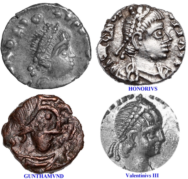 50 denarii GUNTHAMUND Vandal10